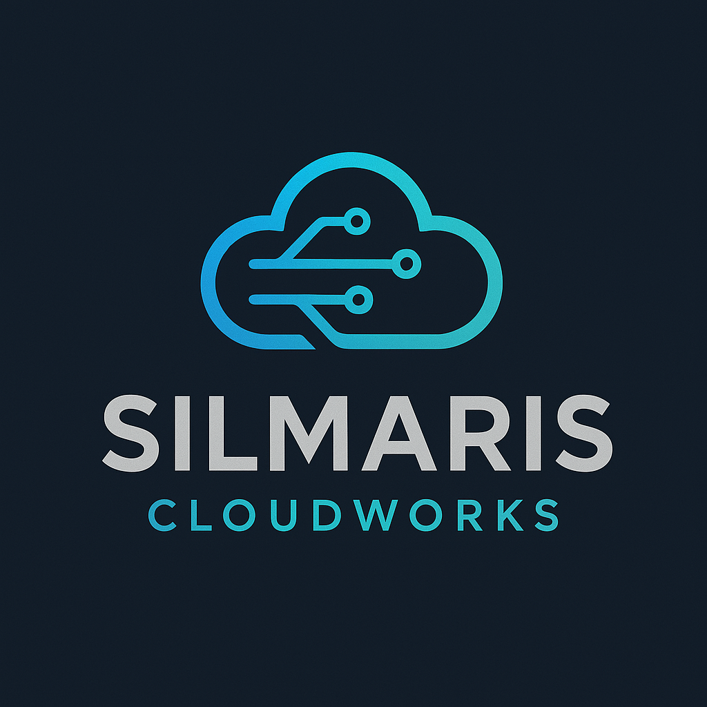 Silmaris Cloudworks cloud circuit logo